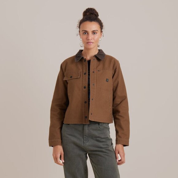 Roark Jackets & Blazers - New Womens sz M Roark Open Roads Canvas Jacket outdoors fashion button up